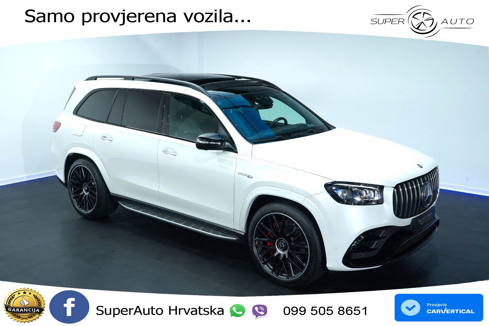 Mercedes-Benz GLS AMG GLS 63 V8 EQ Boost 4MATIC+ TCT ACC+HEAD+4xGR SJED+360+PANO
