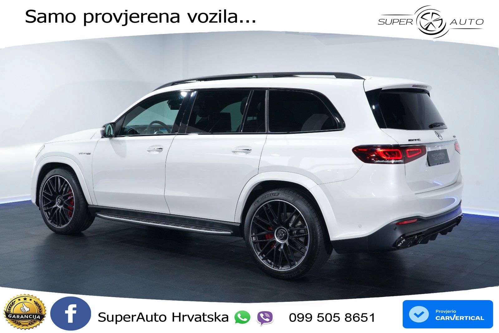Mercedes-Benz GLS AMG GLS 63 V8 EQ Boost 4MATIC+ TCT ACC+HEAD+4xGR SJED+360+PANO