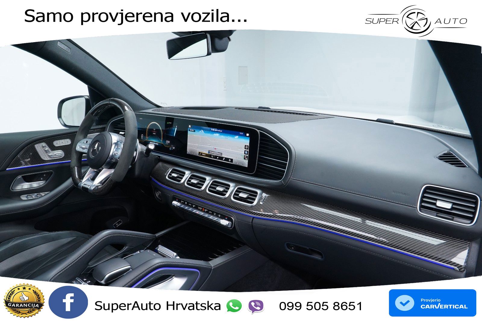 Mercedes-Benz GLS AMG GLS 63 V8 EQ Boost 4MATIC+ TCT ACC+HEAD+4xGR SJED+360+PANO