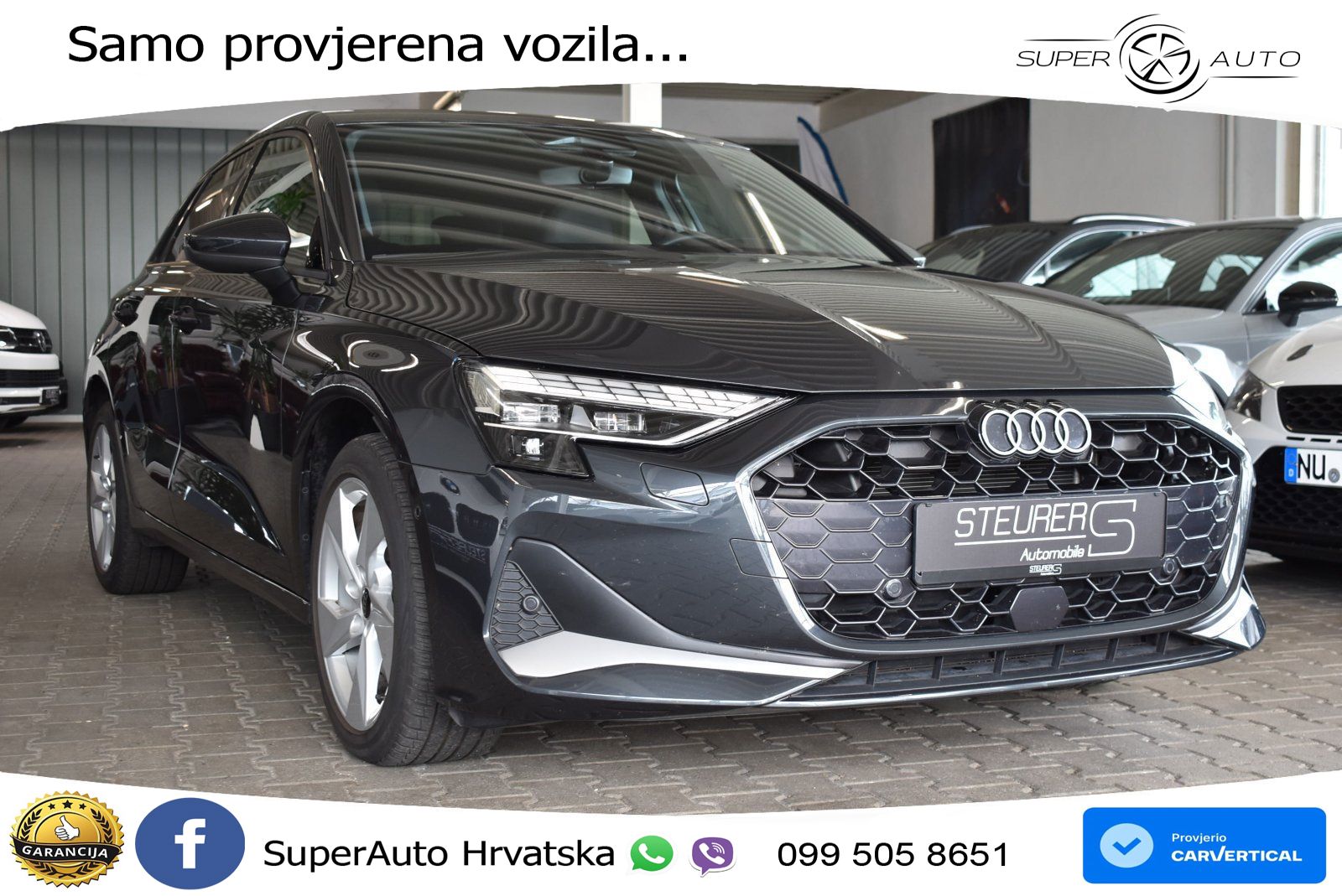 Audi A3 Sportback 30 TFSI (116 KS) Mild Hybrid S tronic LED+GR SJED+ACC