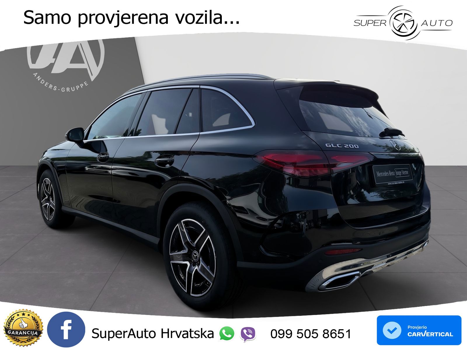 Mercedes GLC 200 (204 KS) 4MATIC 9G-TRONIC AMG LED+GR SJED+ACC