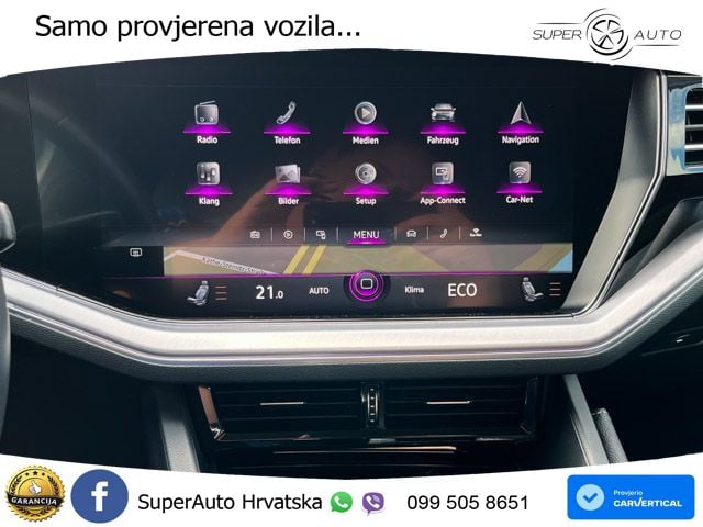 Volkswagen Touareg 3.0 V6 TDI (286 KS) 4MOTION Tiptronic ZRAČNI+ACC+4xGR SJED+KAM