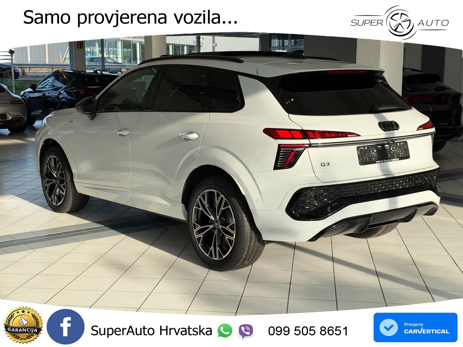 Audi Q3 1.5 TFSI (150 KS) S tronic S line LED+GR SJED+ACC
