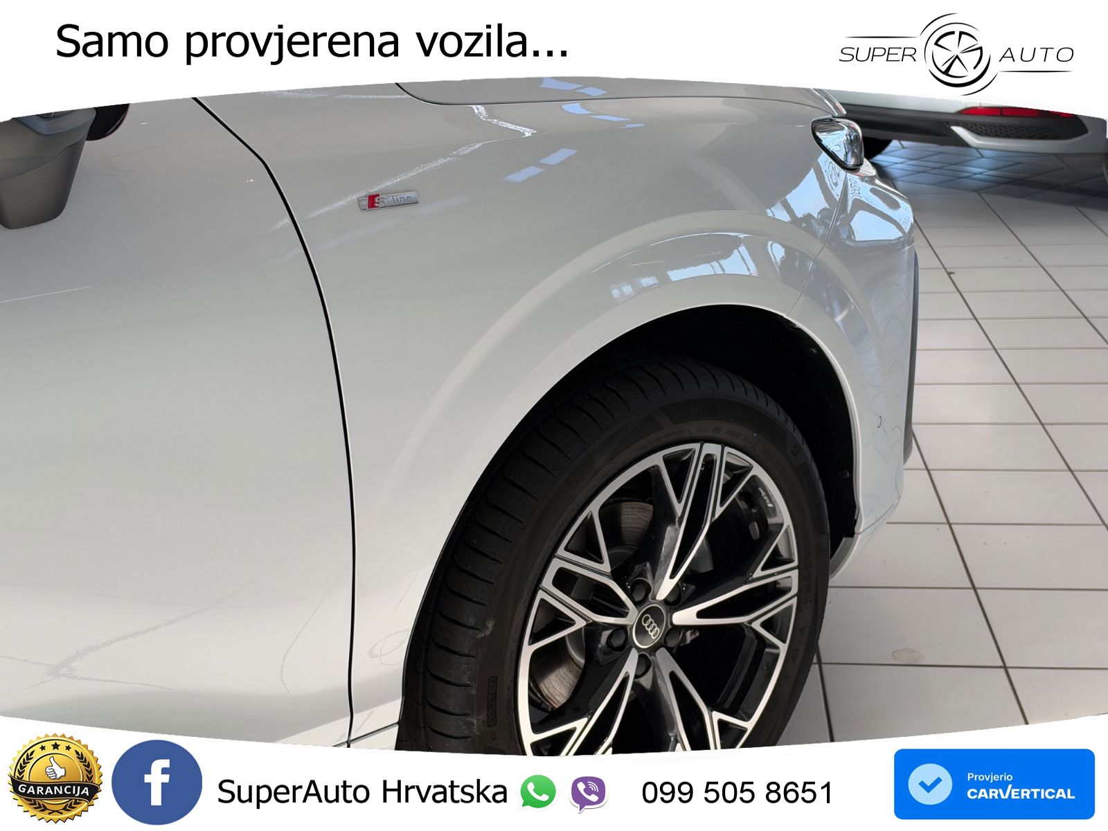 Audi Q3 1.5 TFSI (150 KS) S tronic S line LED+GR SJED+ACC