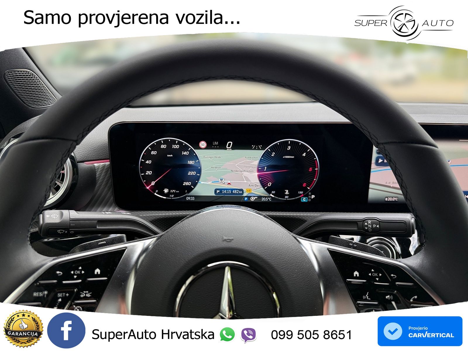 Mercedes-Benz A 200d 8G-DCT LED+GR SJED+ACC