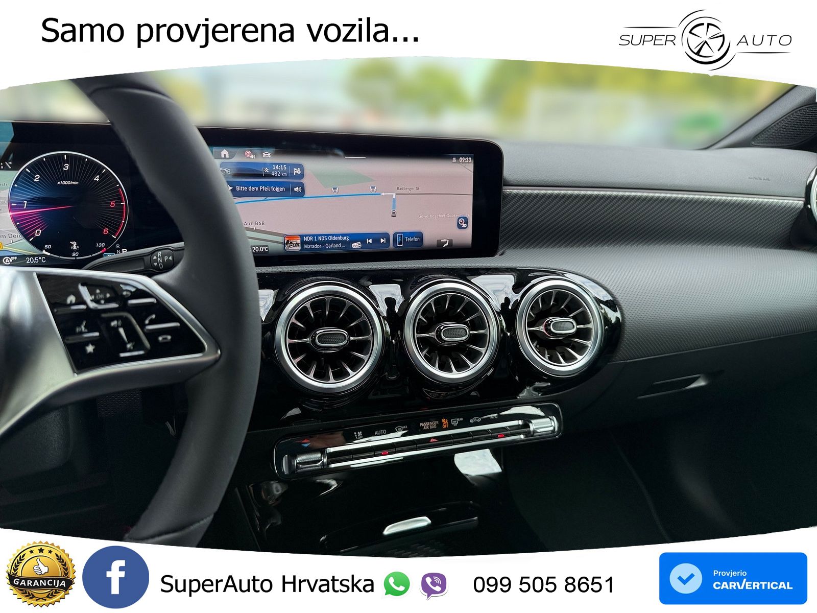 Mercedes-Benz A 200d 8G-DCT LED+GR SJED+ACC