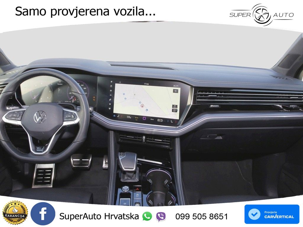 Volkswagen Touareg 3.0 V6 TDI (231 KS) 4MOTION Tiptronic ZRAČNI+ACC+4xGR SJED+KAM