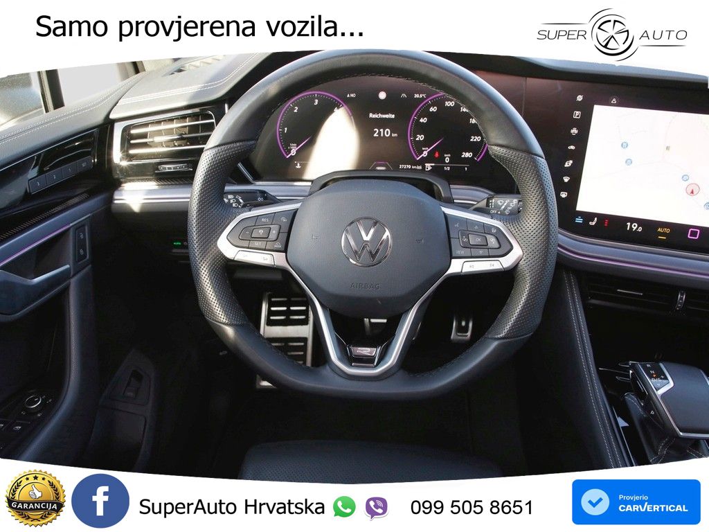 Volkswagen Touareg 3.0 V6 TDI (231 KS) 4MOTION Tiptronic ZRAČNI+ACC+4xGR SJED+KAM