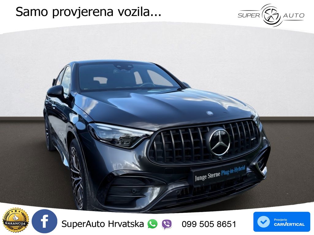 Mercedes GLC Coupe AMG 63 S E PERFORMANCE (680 KS) 4MATIC AMG SPEEDSHIFT MCT 9G LED+GR SJED+ACC