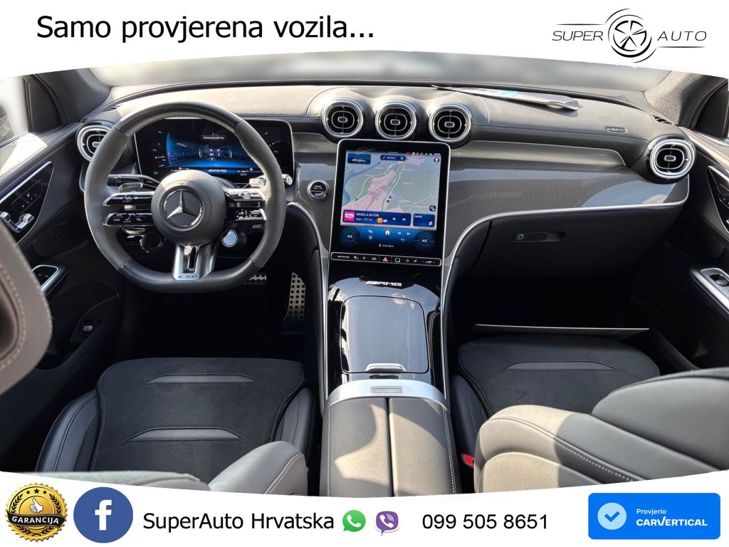 Mercedes GLC Coupe AMG 63 S E PERFORMANCE (680 KS) 4MATIC AMG SPEEDSHIFT MCT 9G LED+GR SJED+ACC