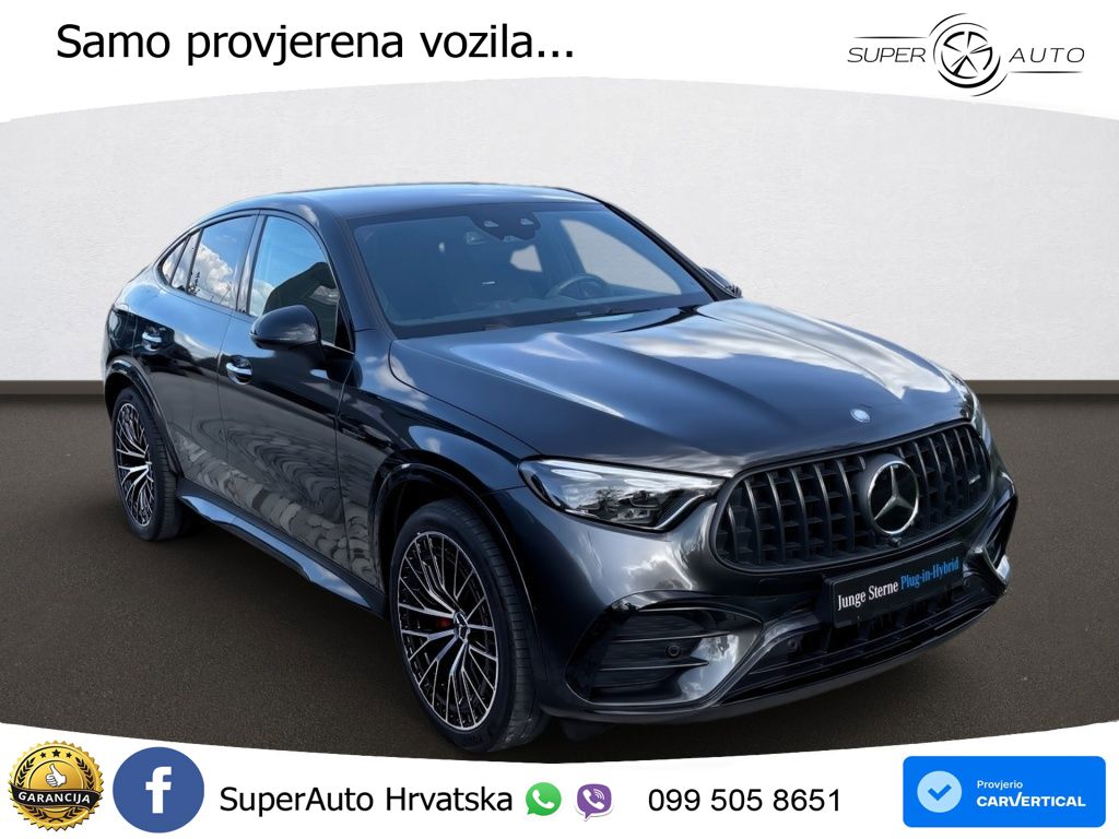 Mercedes GLC Coupe AMG 63 S E PERFORMANCE (680 KS) 4MATIC AMG SPEEDSHIFT MCT 9G LED+GR SJED+ACC
