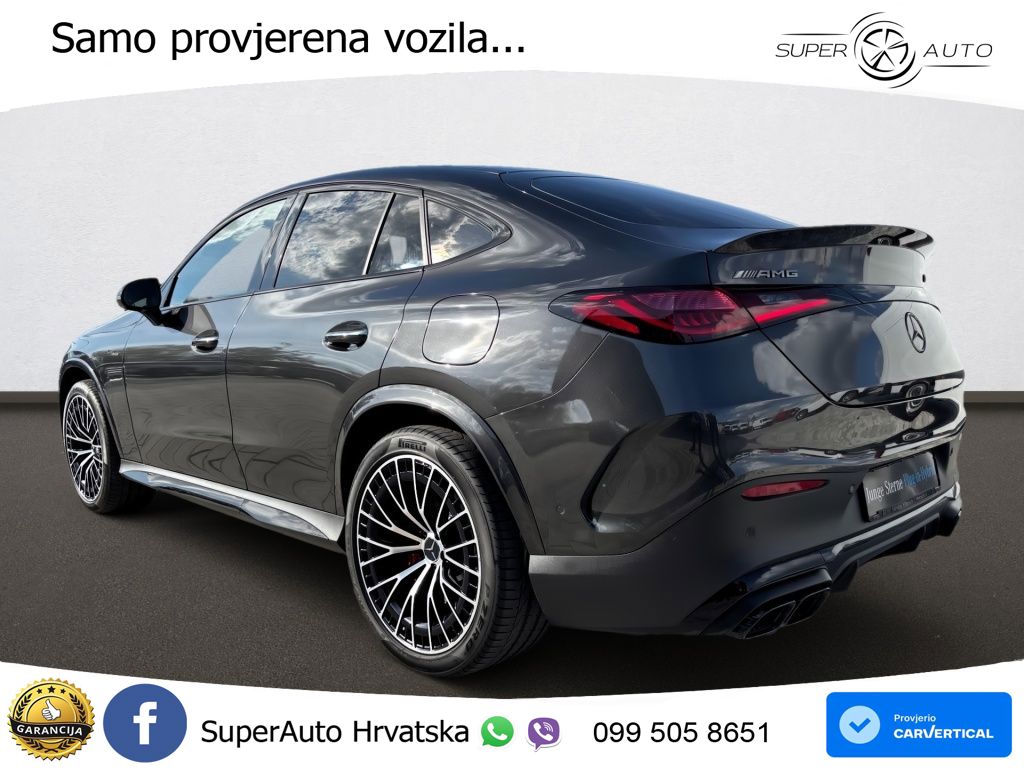 Mercedes GLC Coupe AMG 63 S E PERFORMANCE (680 KS) 4MATIC AMG SPEEDSHIFT MCT 9G LED+GR SJED+ACC