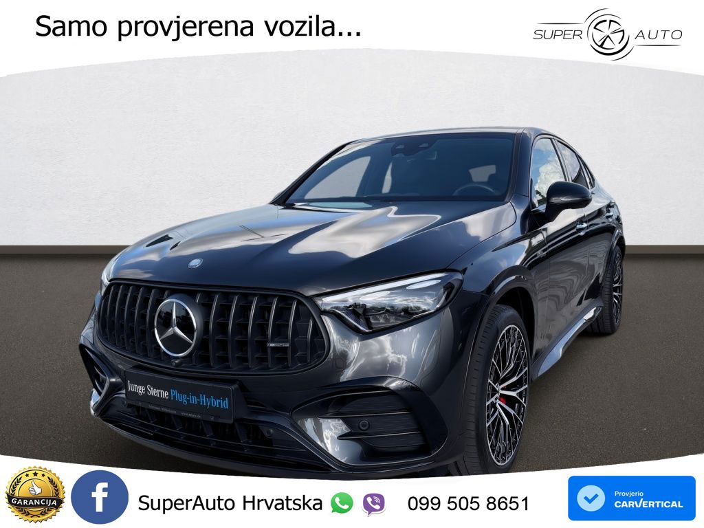Mercedes GLC Coupe AMG 63 S E PERFORMANCE (680 KS) 4MATIC AMG SPEEDSHIFT MCT 9G LED+GR SJED+ACC