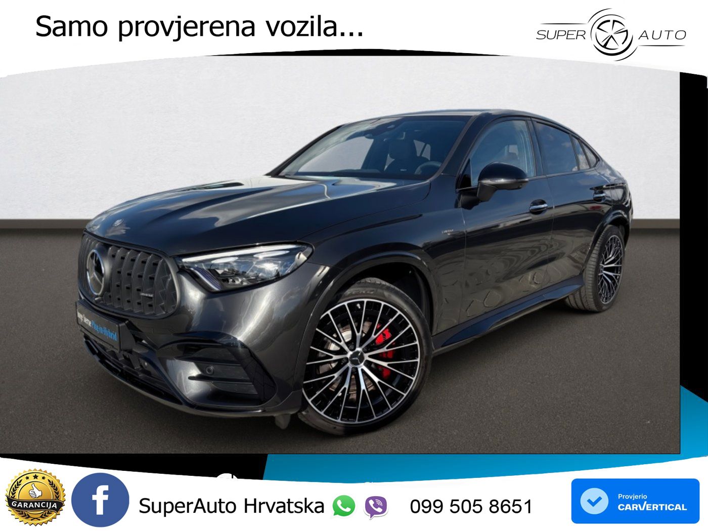 Mercedes GLC Coupe AMG 63 S E PERFORMANCE (680 KS) 4MATIC AMG SPEEDSHIFT MCT 9G LED+GR SJED+ACC