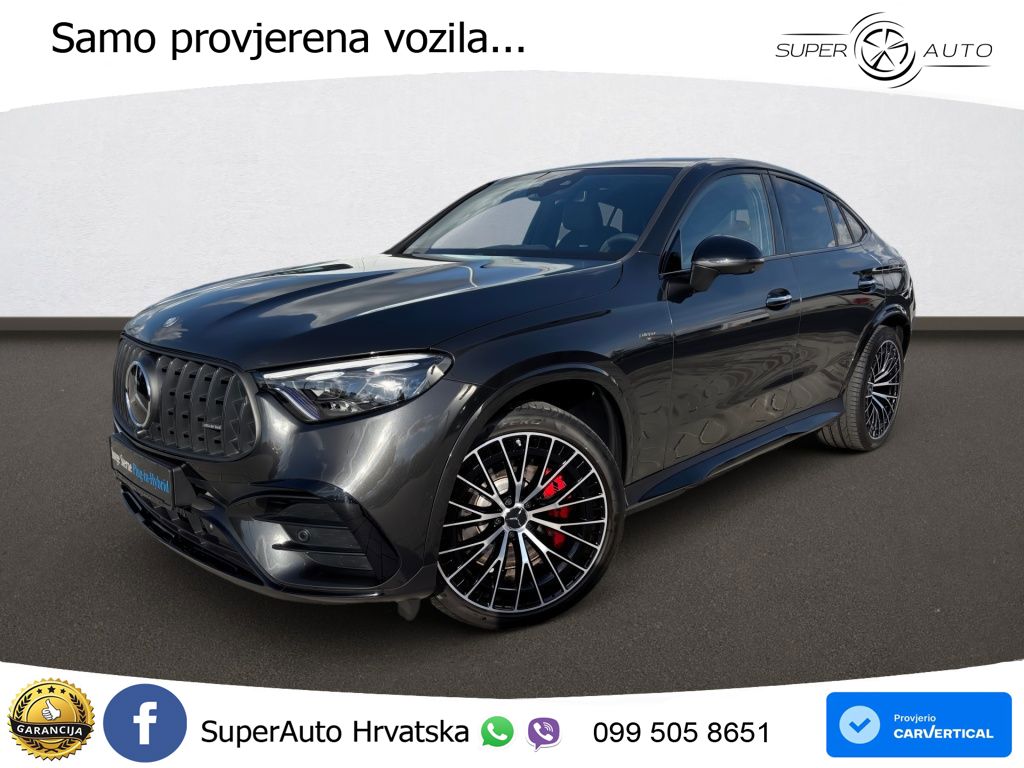Mercedes GLC Coupe AMG 63 S E PERFORMANCE (680 KS) 4MATIC AMG SPEEDSHIFT MCT 9G LED+GR SJED+ACC