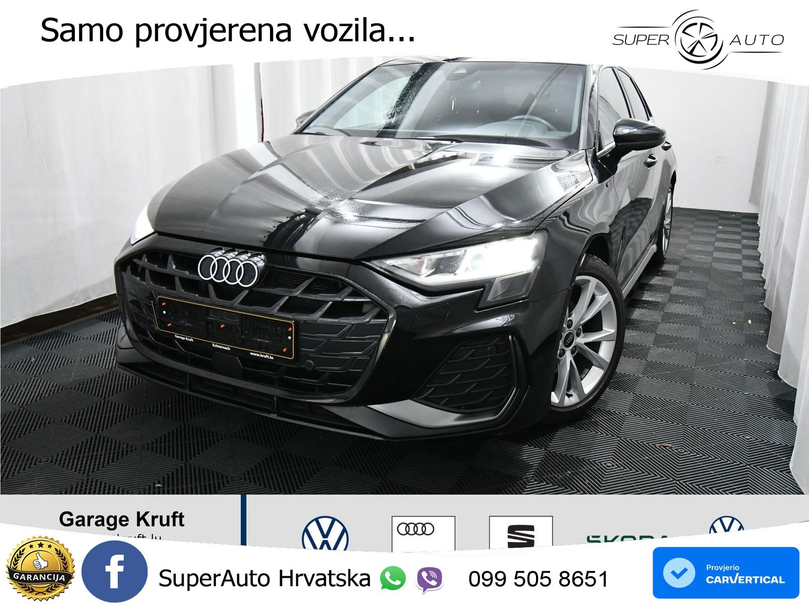 Audi A3 35 TFSI (150 KS) S tronic S line LED+GR SJED+ACC