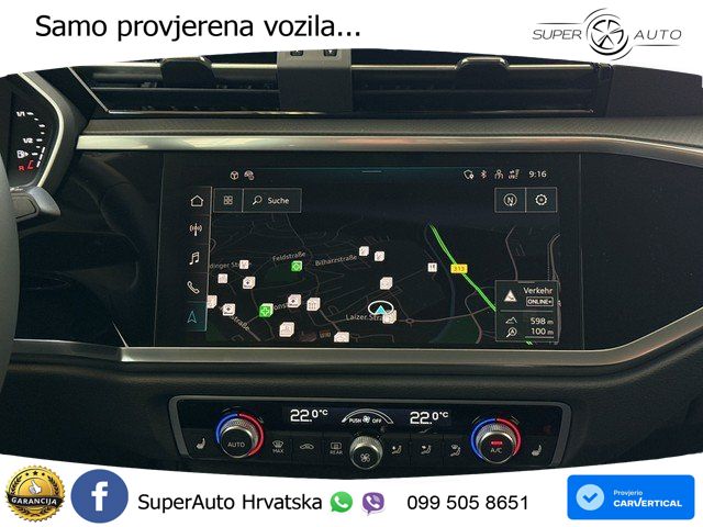 Audi Q3 35 TFSI (150 KS) S tronic advanced LED+GR SJED+ACC