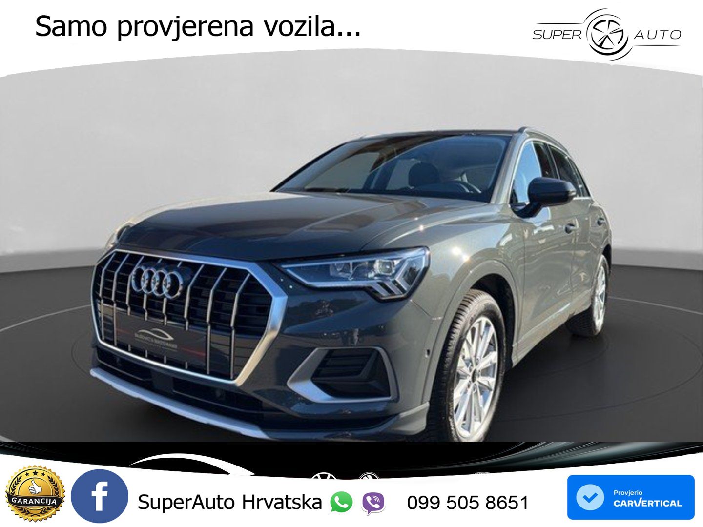 Audi Q3 35 TFSI (150 KS) S tronic advanced LED+GR SJED+ACC