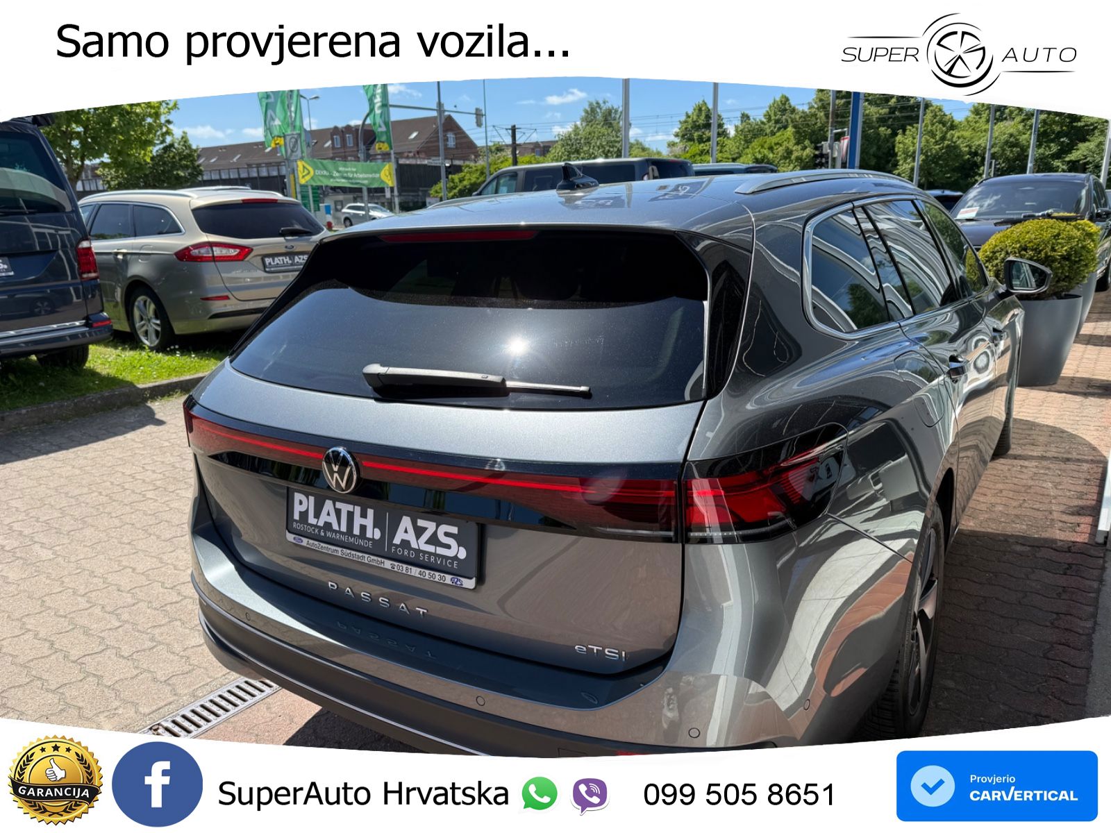 Volkswagen Passat Variant 1.5 eTSI (150 KS) DSG Business LED+GR SJED+ACC