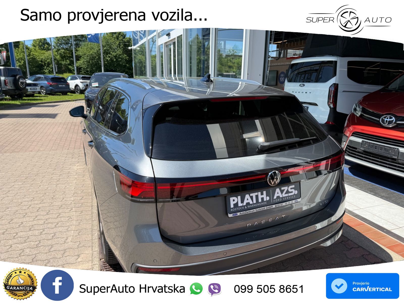 Volkswagen Passat Variant 1.5 eTSI (150 KS) DSG Business LED+GR SJED+ACC
