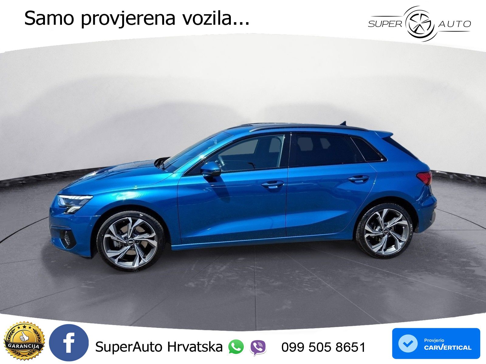 Audi A3 40 TFSI (190 KS) quattro S tronic
