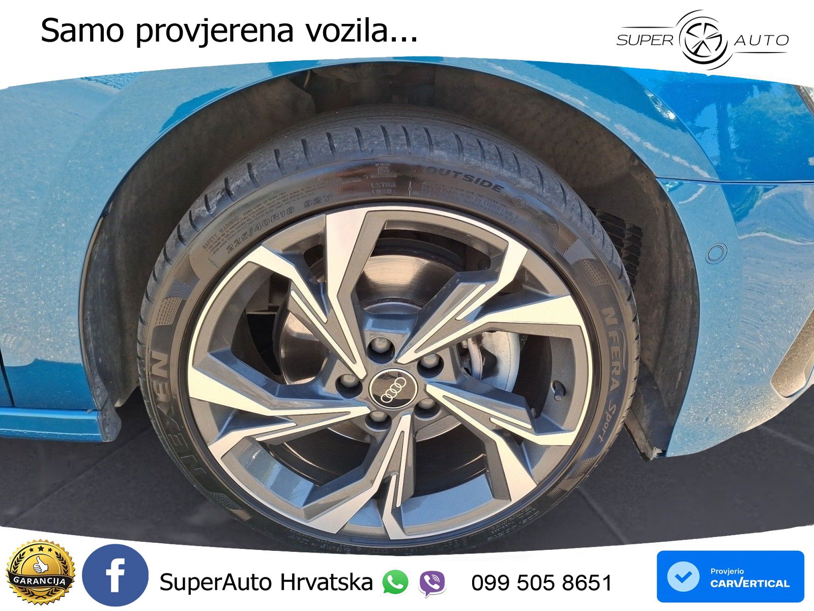 Audi A3 40 TFSI (190 KS) quattro S tronic