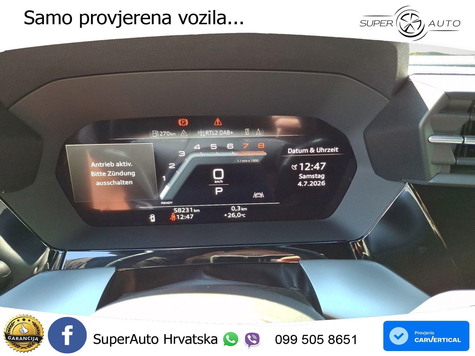 Audi A3 40 TFSI (190 KS) quattro S tronic