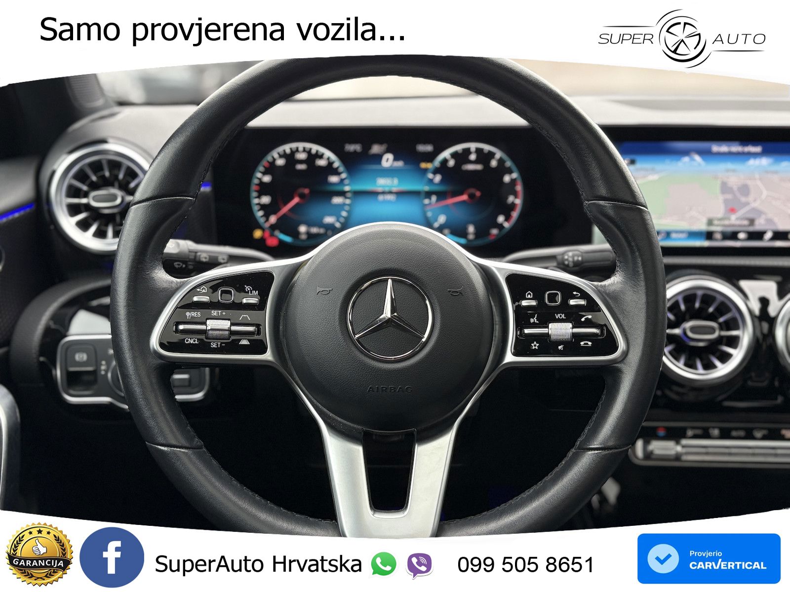 Mercedes-Benz A 200 7G-DCT LED+GR SJED+ACC