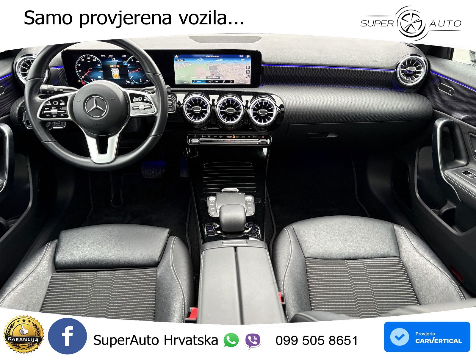Mercedes-Benz A 200 7G-DCT LED+GR SJED+ACC