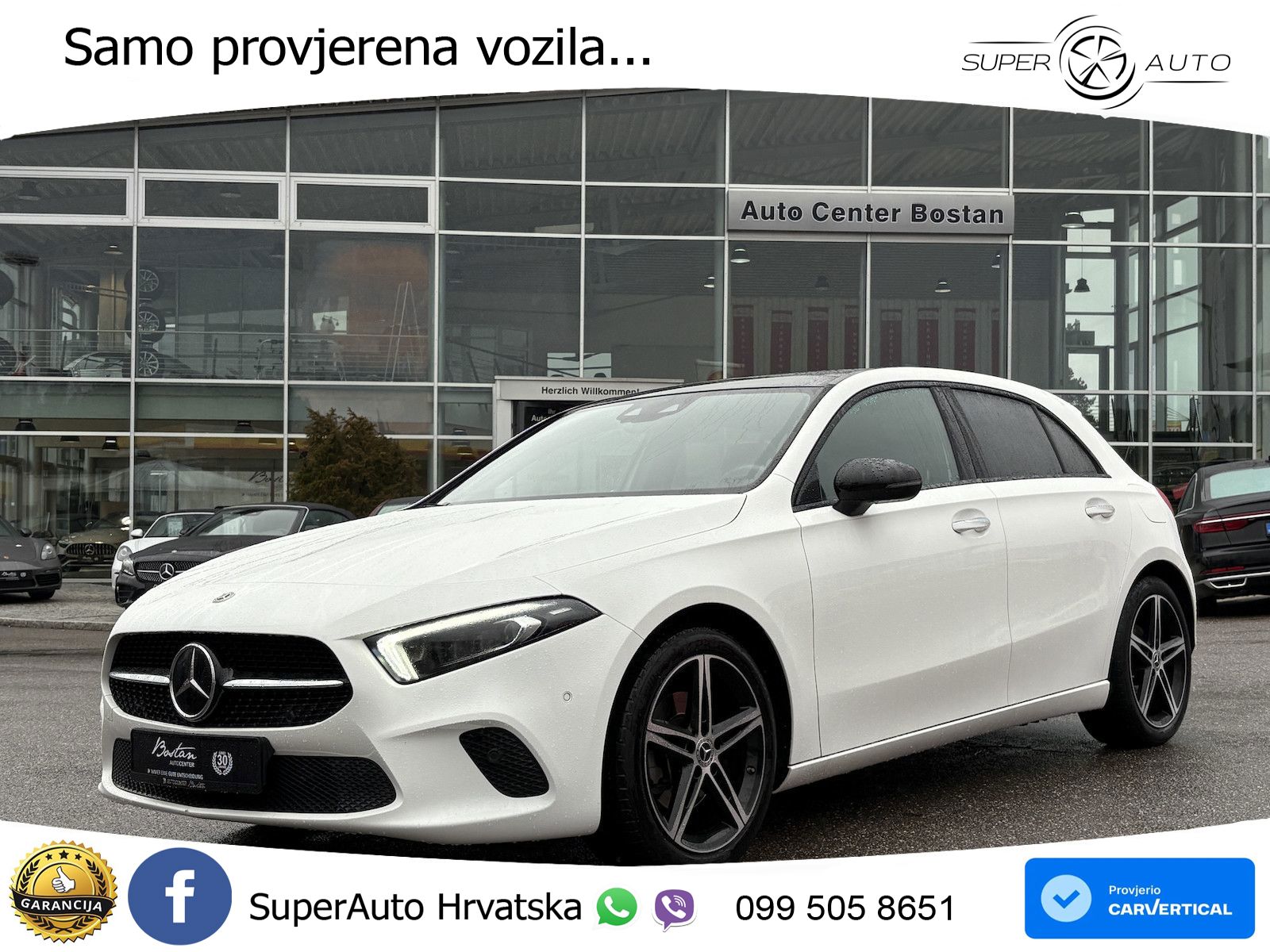Mercedes-Benz A 200 7G-DCT LED+GR SJED+ACC