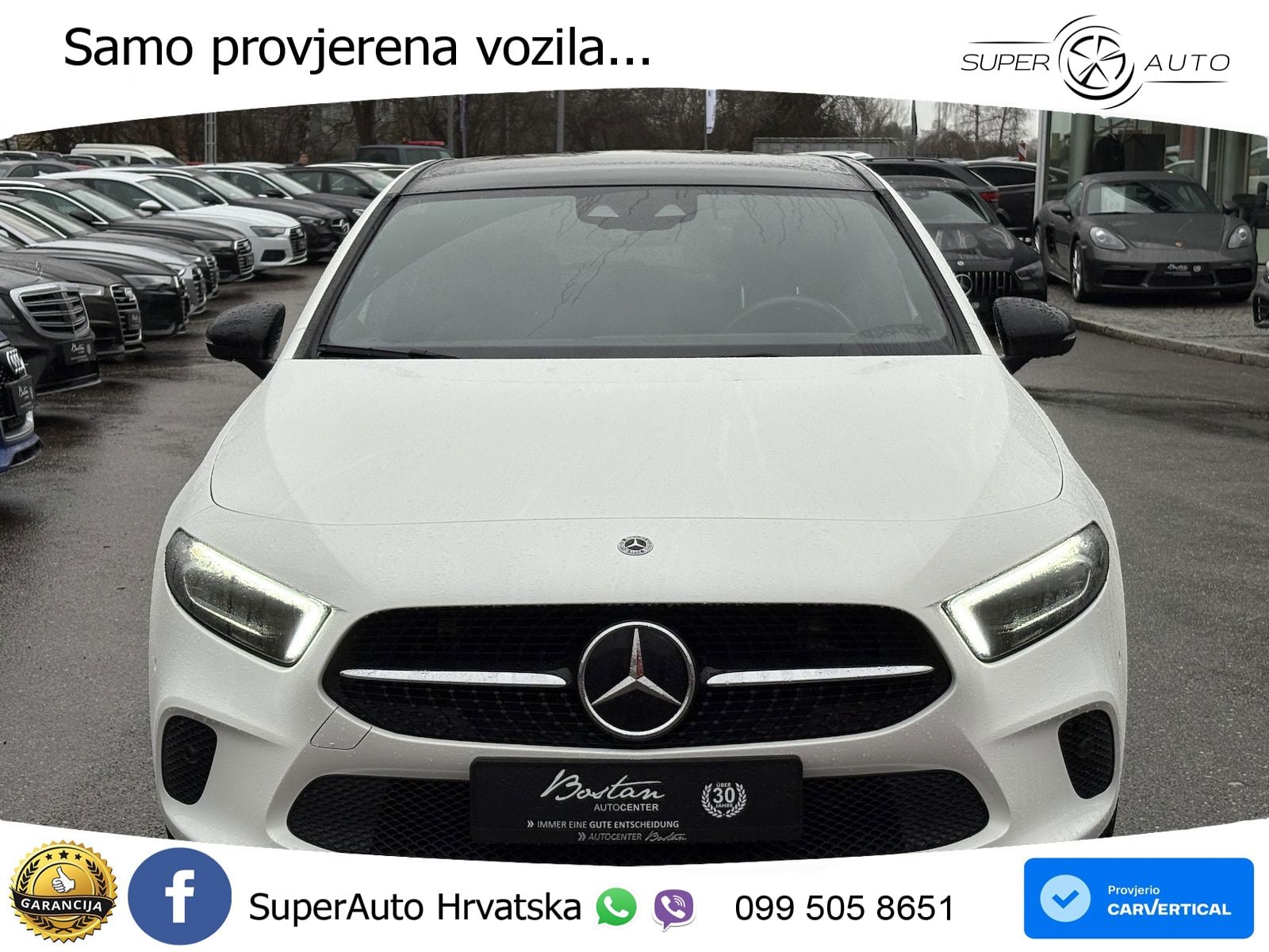 Mercedes-Benz A 200 7G-DCT LED+GR SJED+ACC