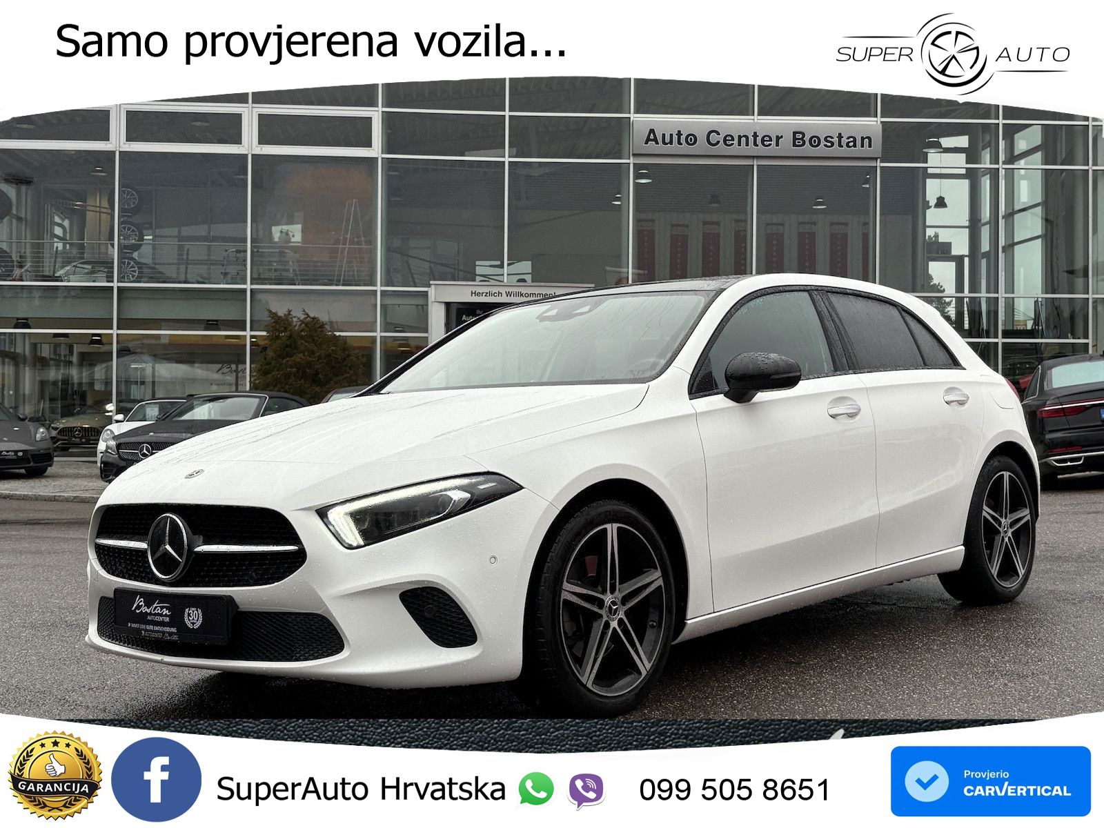 Mercedes-Benz A 200 7G-DCT LED+GR SJED+ACC