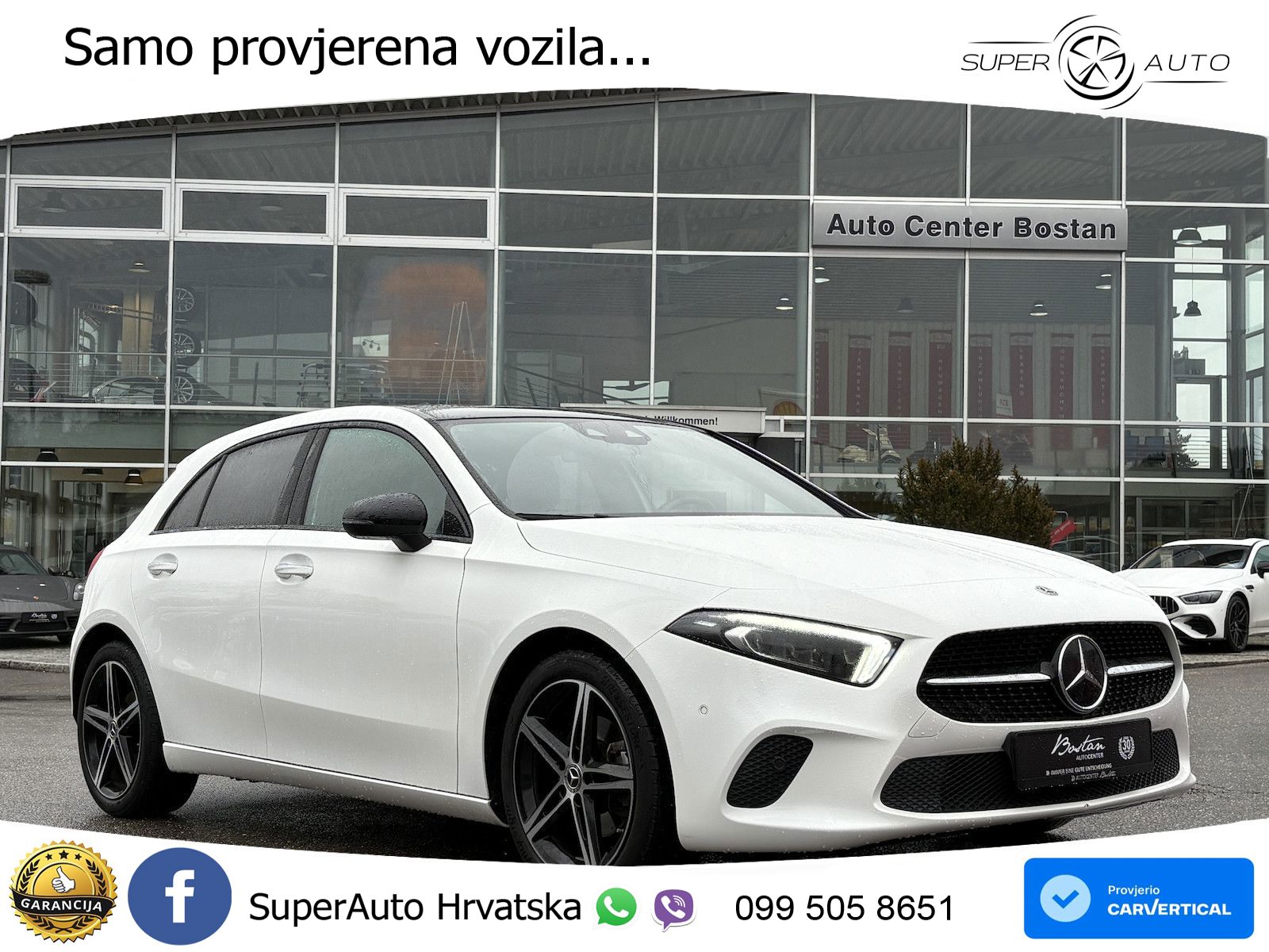 Mercedes-Benz A 200 7G-DCT LED+GR SJED+ACC