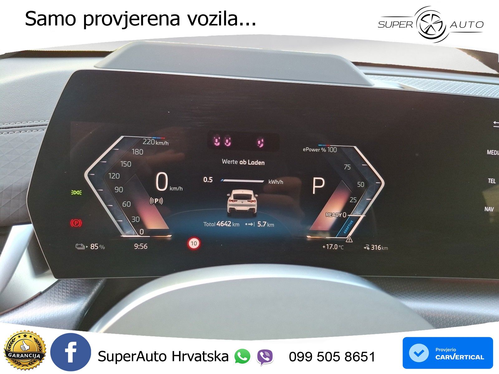BMW iX2 66.5 kWh (313 KS) xDrive30