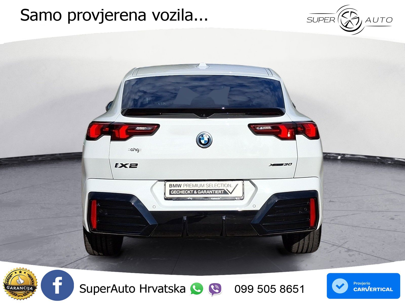 BMW iX2 66.5 kWh (313 KS) xDrive30