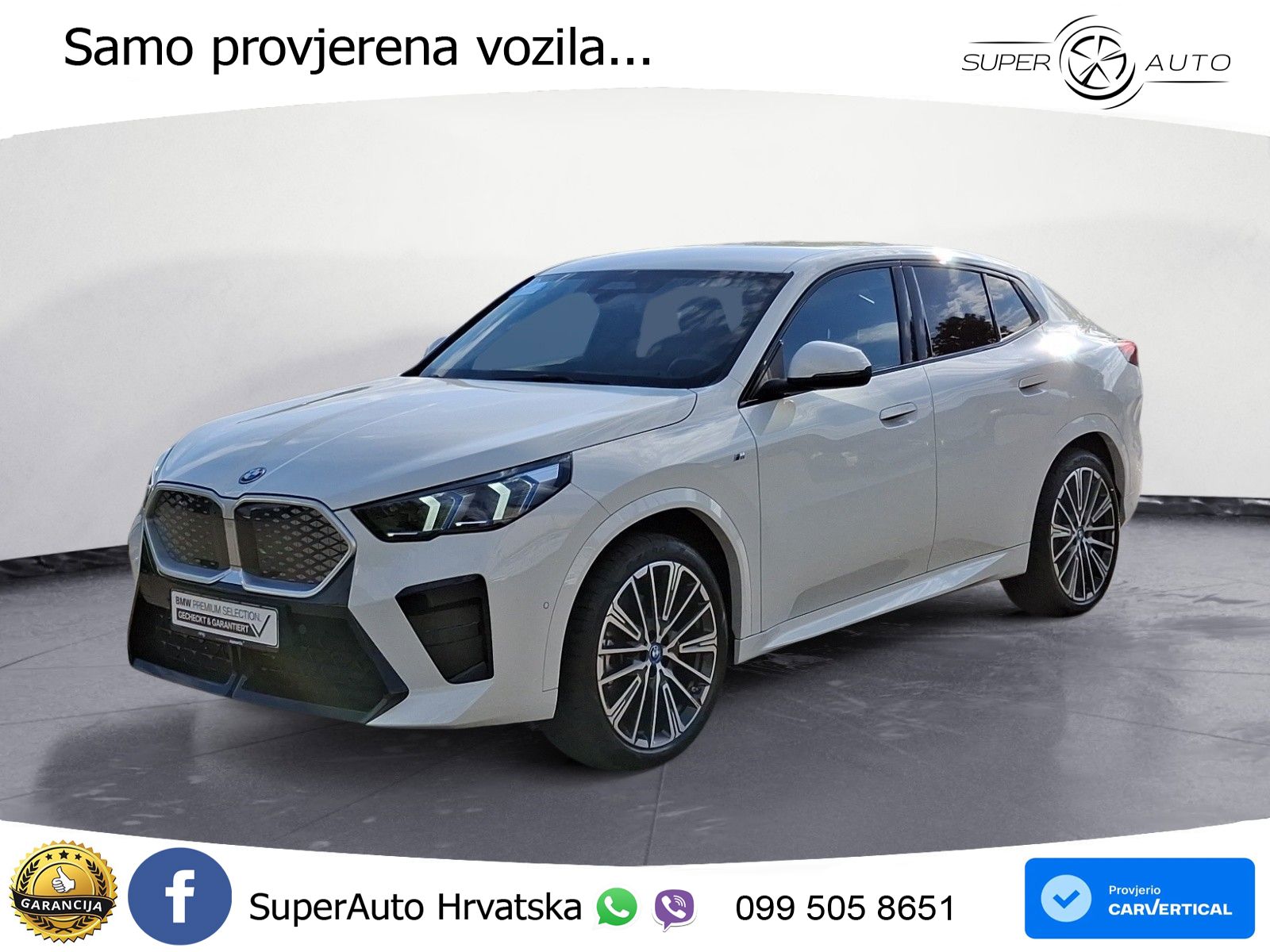 BMW iX2 66.5 kWh (313 KS) xDrive30