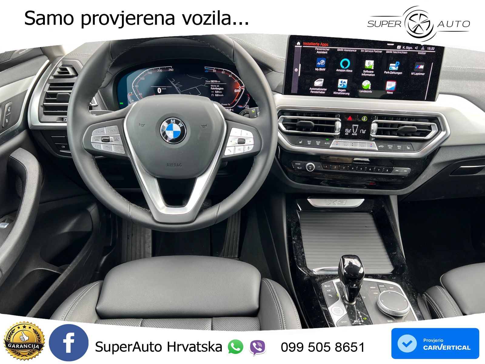 BMW X3 20d xDrive Steptronic LED+GR SJED+ACC