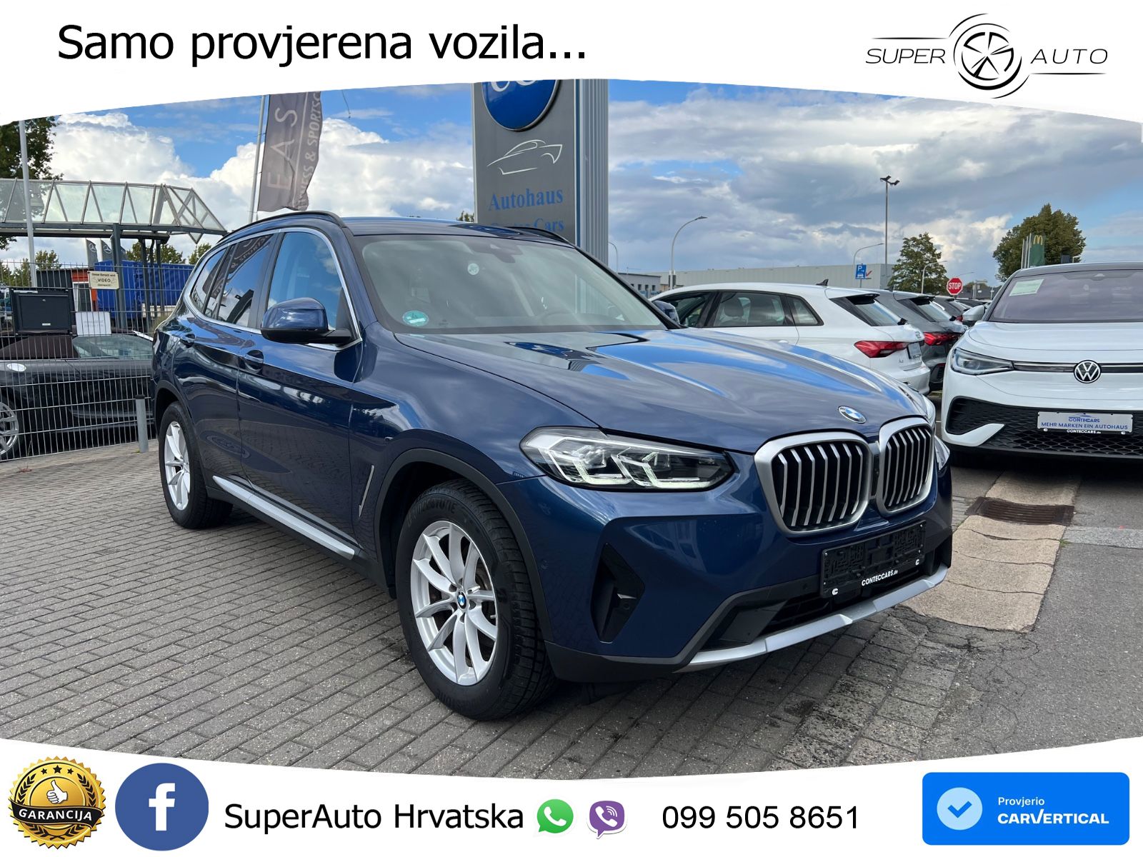 BMW X3 20d xDrive Steptronic LED+GR SJED+ACC