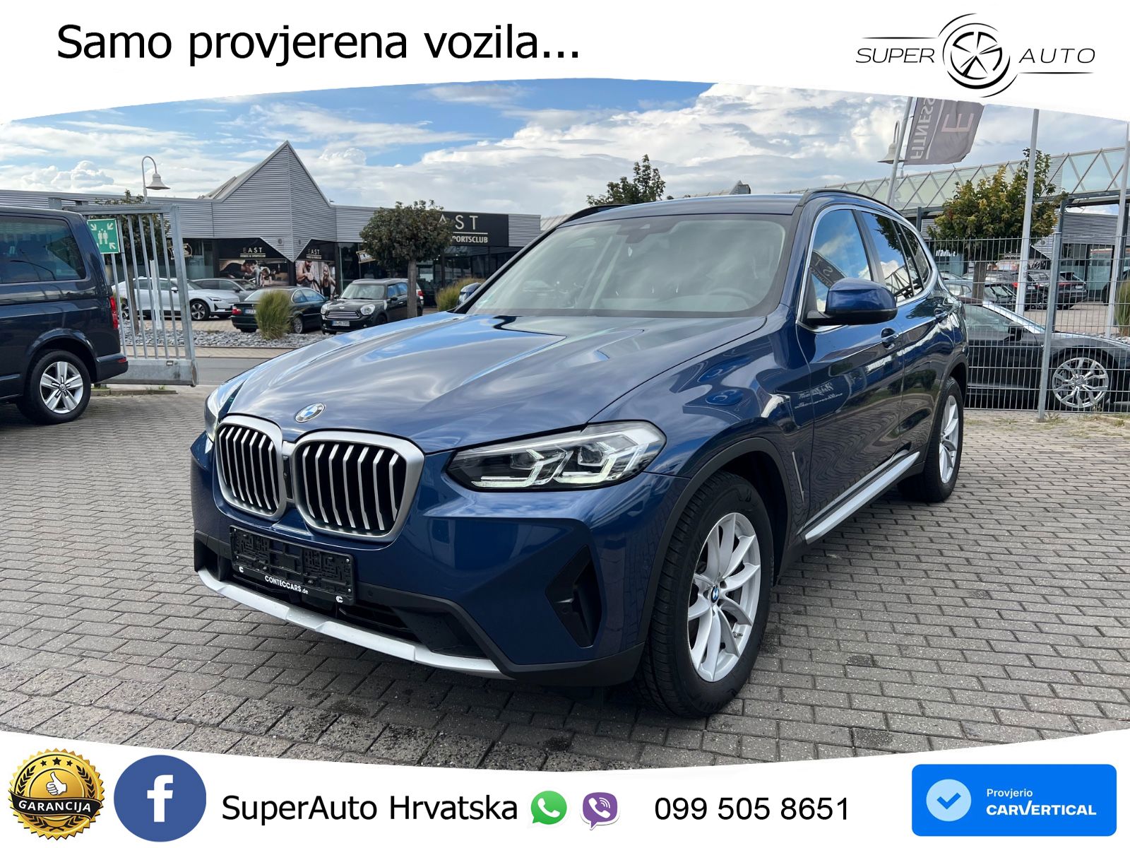 BMW X3 20d xDrive Steptronic LED+GR SJED+ACC
