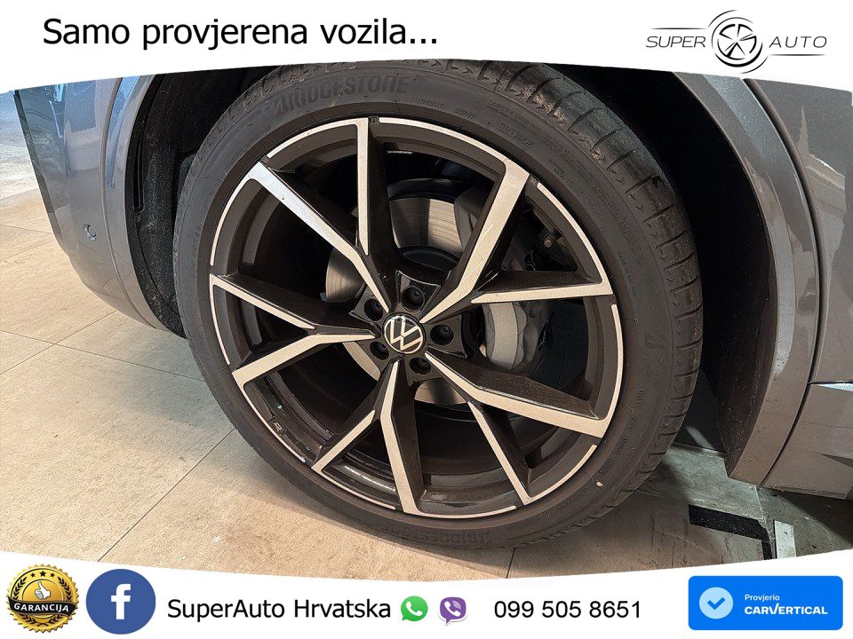 Volkswagen Touareg 3.0 V6 TDI (286 KS) 4MOTION Tiptronic R-Line ZRAČNI+ACC+GR SJED+KAM+PANO