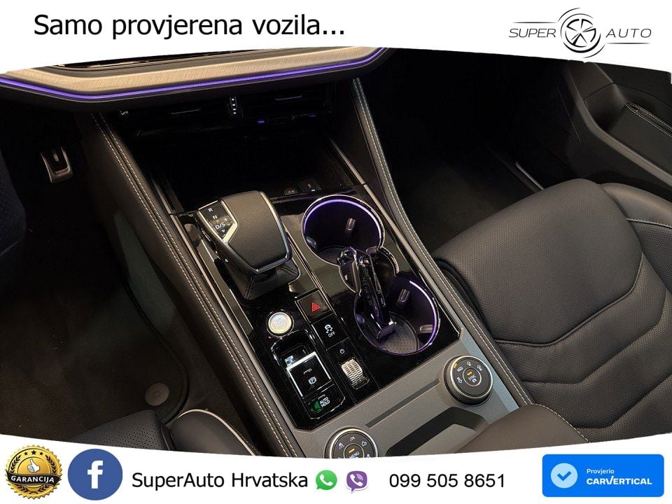 Volkswagen Touareg 3.0 V6 TDI (286 KS) 4MOTION Tiptronic R-Line ZRAČNI+ACC+GR SJED+KAM+PANO