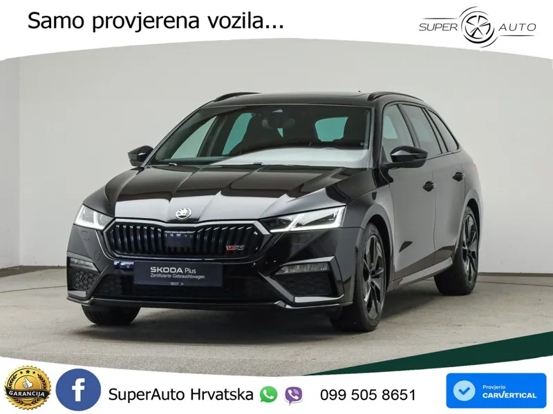 Škoda Octavia Combi RS 2.0 TDI (200 KS) DSG LED+GR SJED+ACC