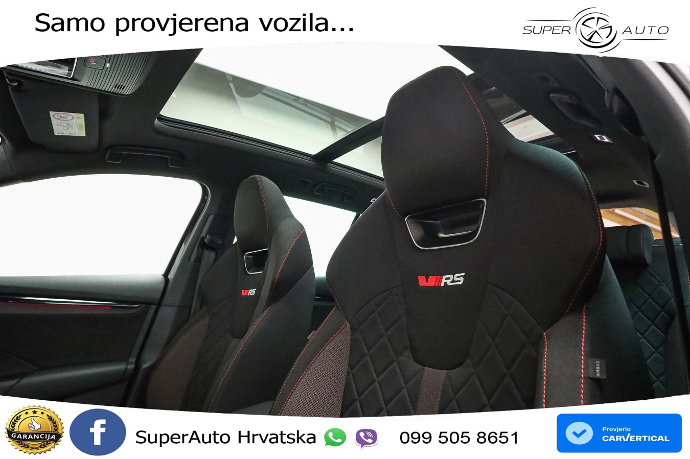 Škoda Octavia Combi RS 2.0 TDI (200 KS) DSG LED+GR SJED+ACC