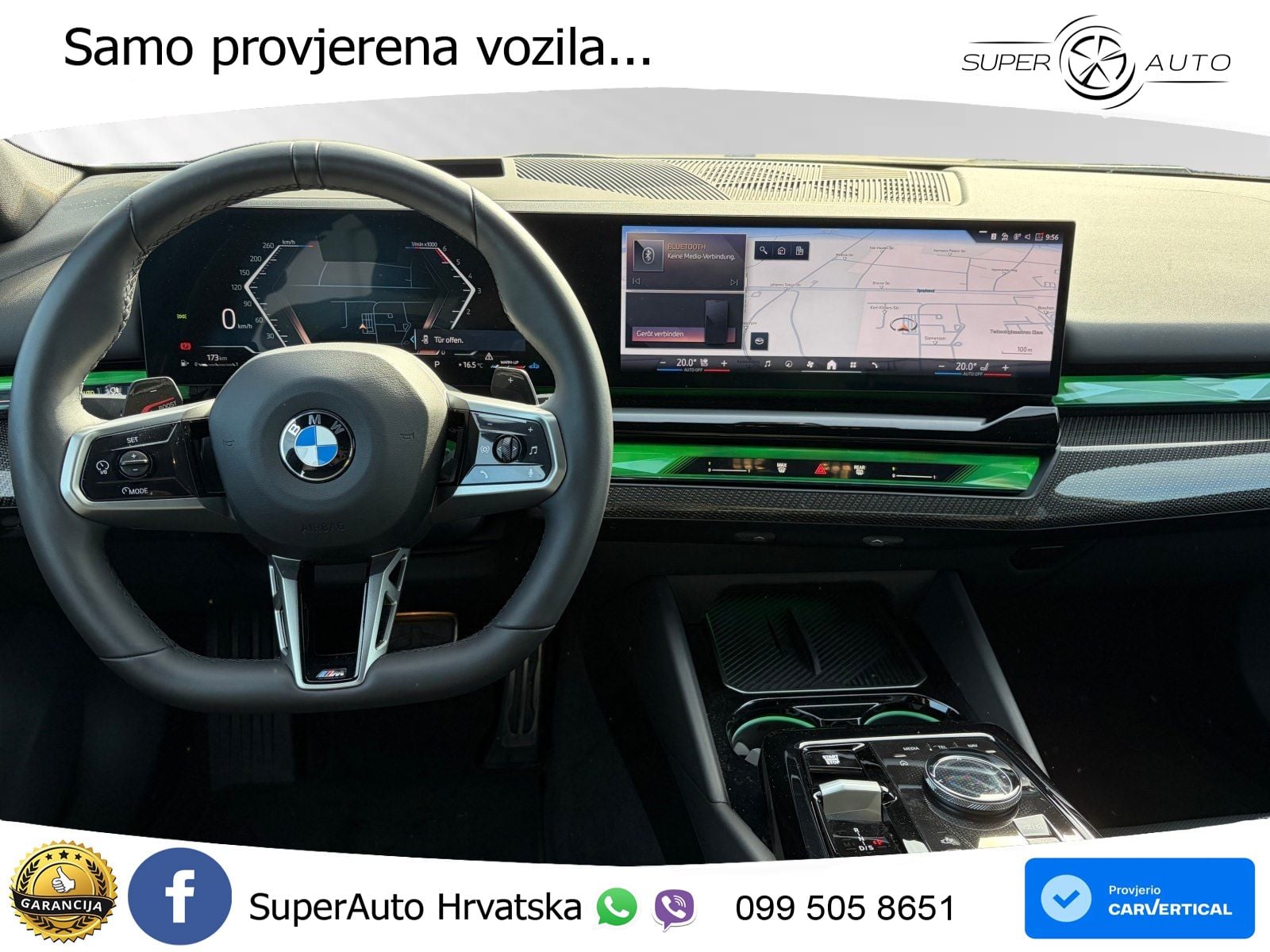 BMW 520d (197 KS) Steptronic M Sport LED+GR SJED+ACC