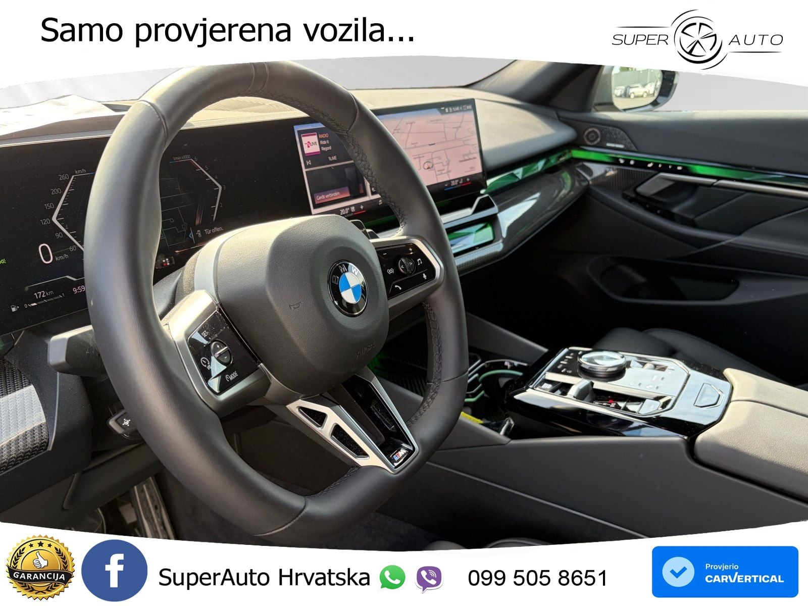 BMW 520d (197 KS) Steptronic M Sport LED+GR SJED+ACC