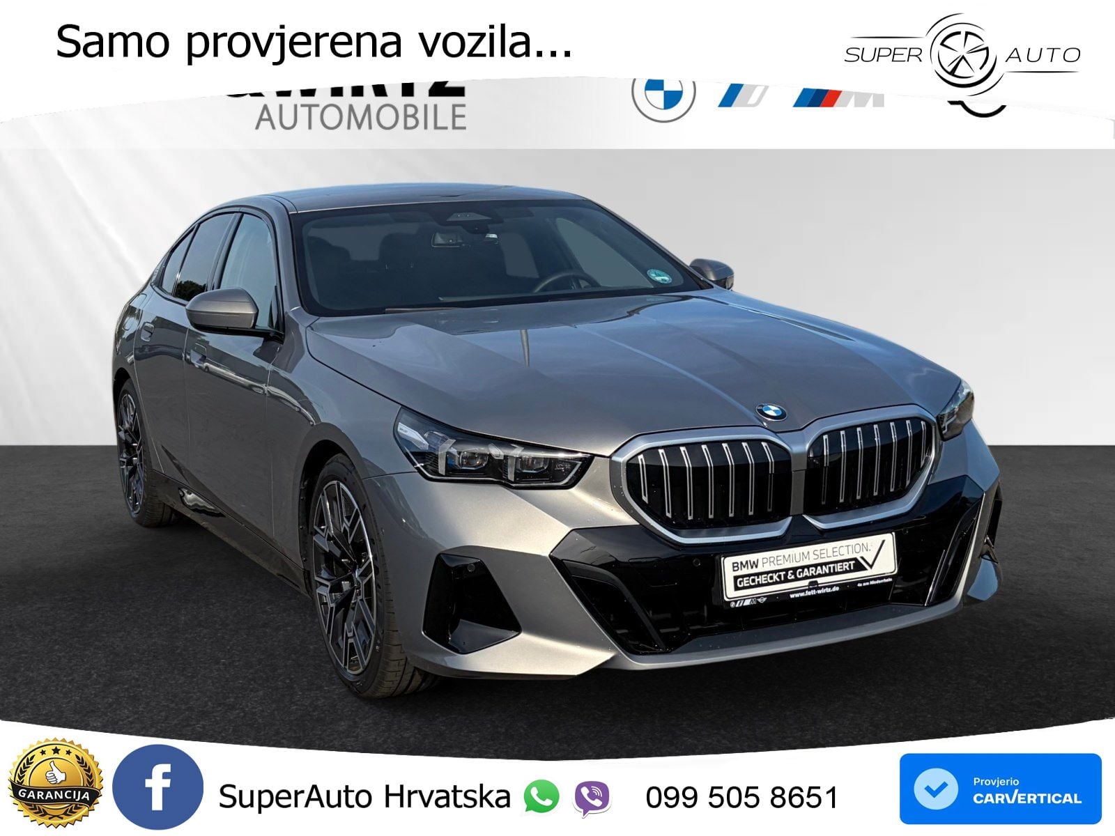 BMW 520d (197 KS) Steptronic M Sport LED+GR SJED+ACC