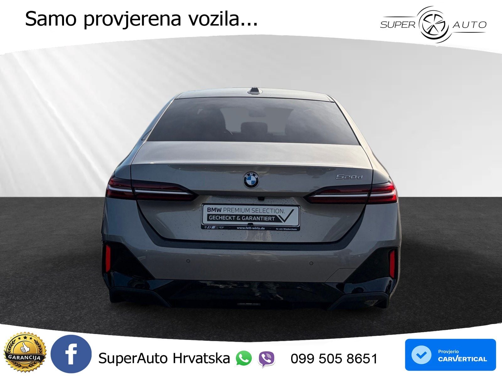BMW 520d (197 KS) Steptronic M Sport LED+GR SJED+ACC