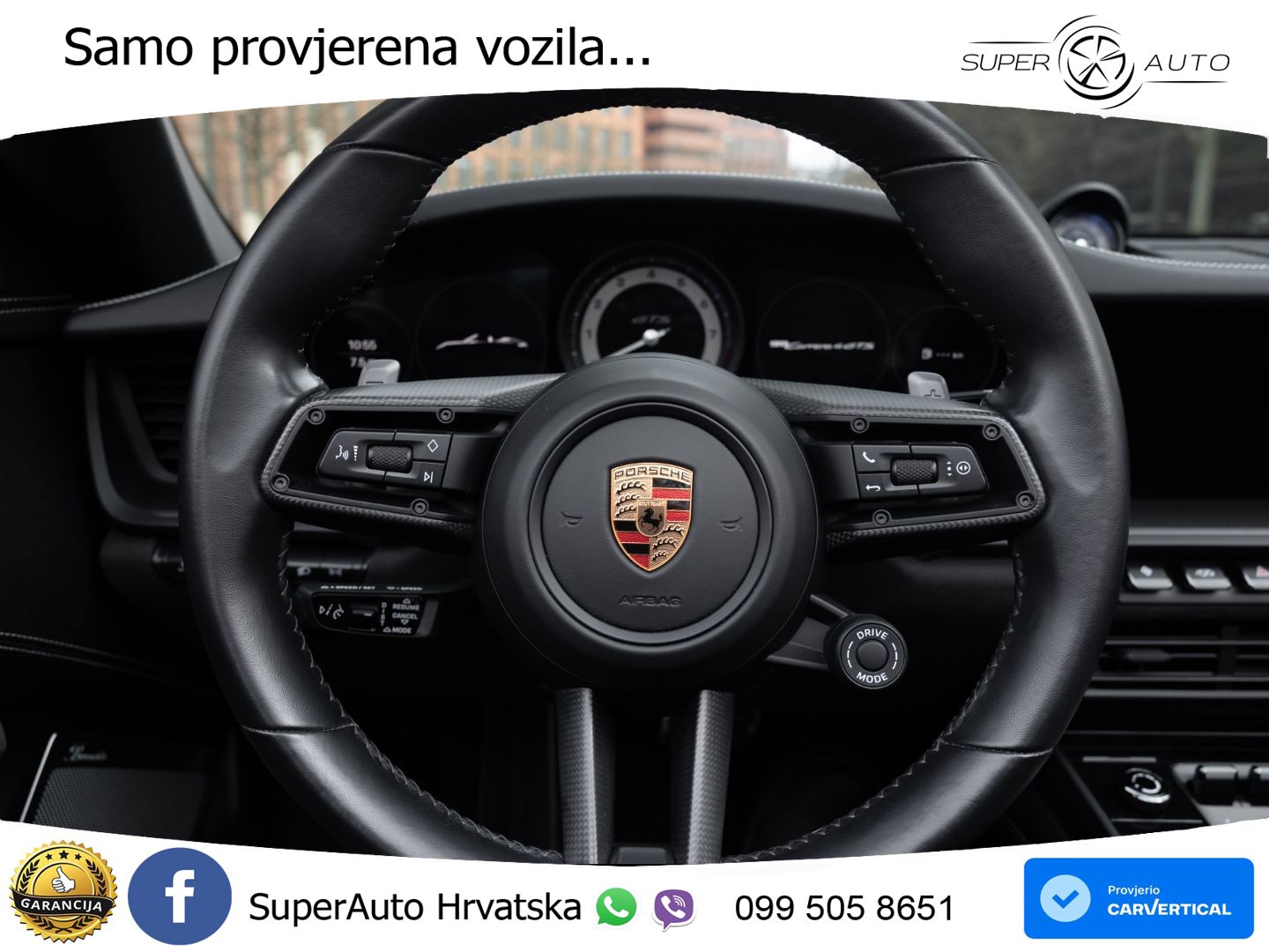 Porsche 911 Carrera 4 GTS Cabriolet 3.0 (480 KS) PDK LED+GR SJED+ACC