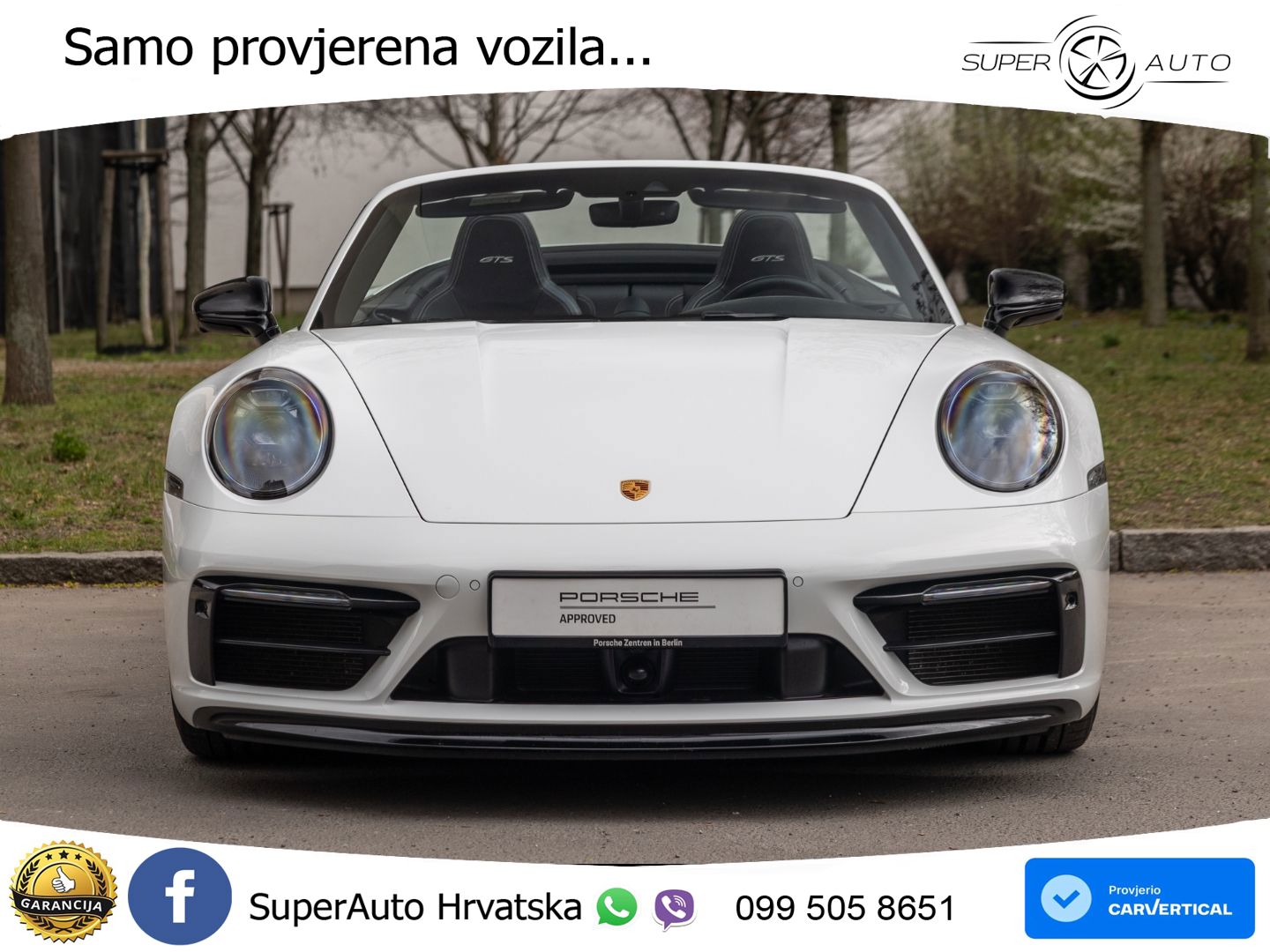 Porsche 911 Carrera 4 GTS Cabriolet 3.0 (480 KS) PDK LED+GR SJED+ACC