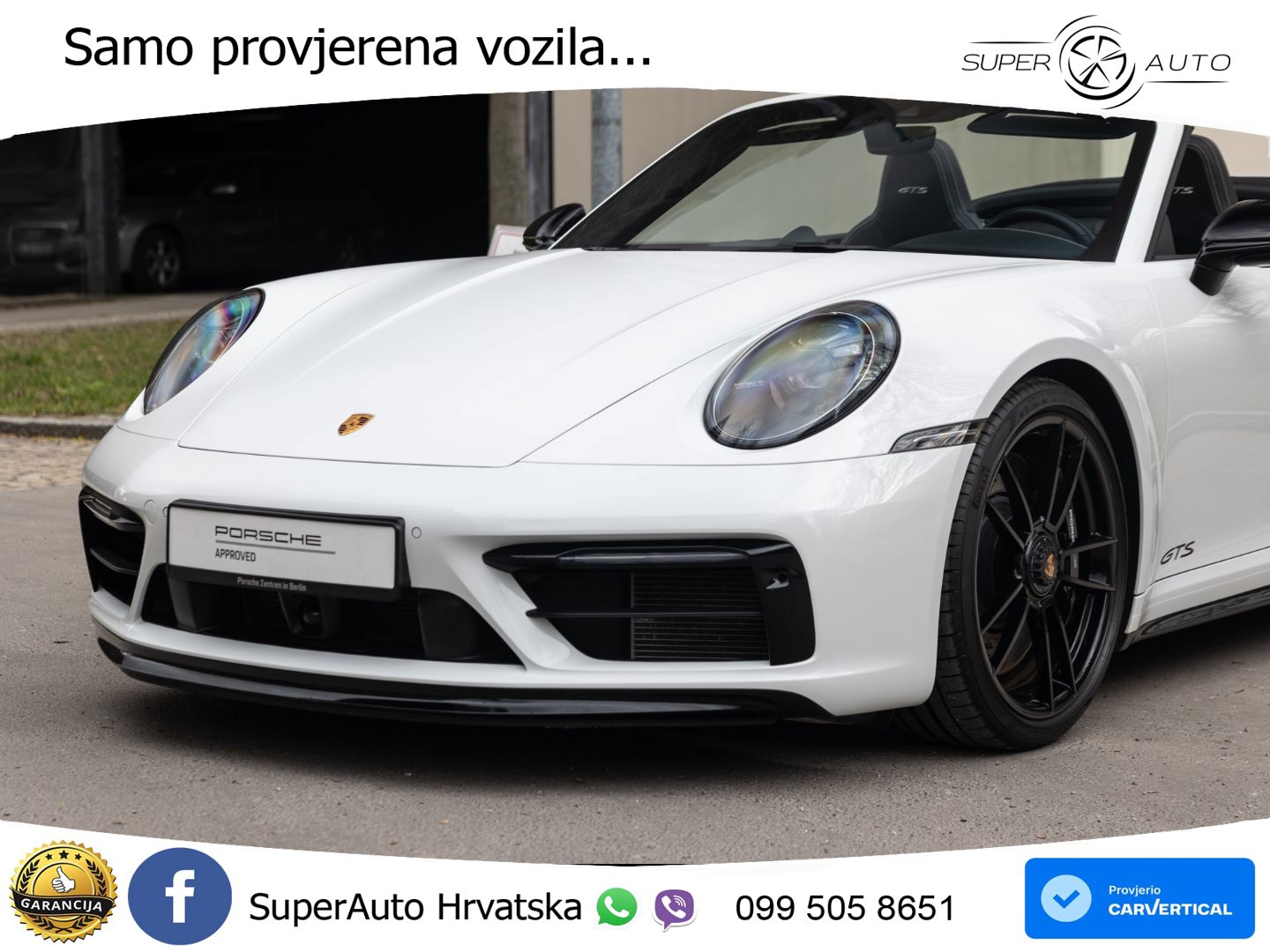 Porsche 911 Carrera 4 GTS Cabriolet 3.0 (480 KS) PDK LED+GR SJED+ACC